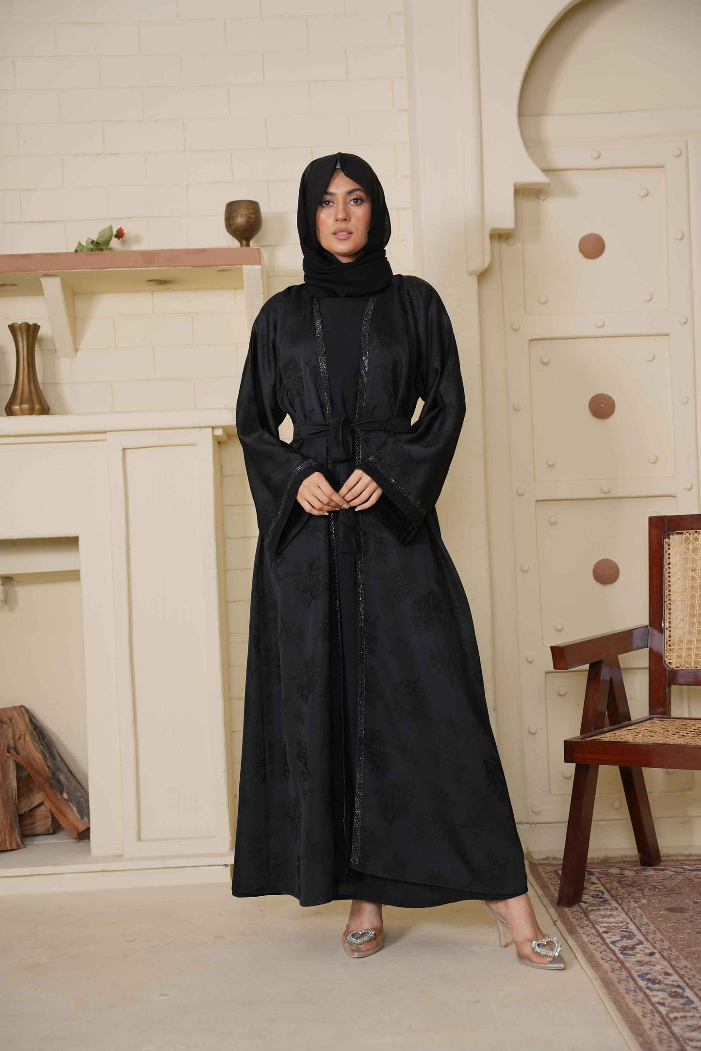 Elegant Black Abaya