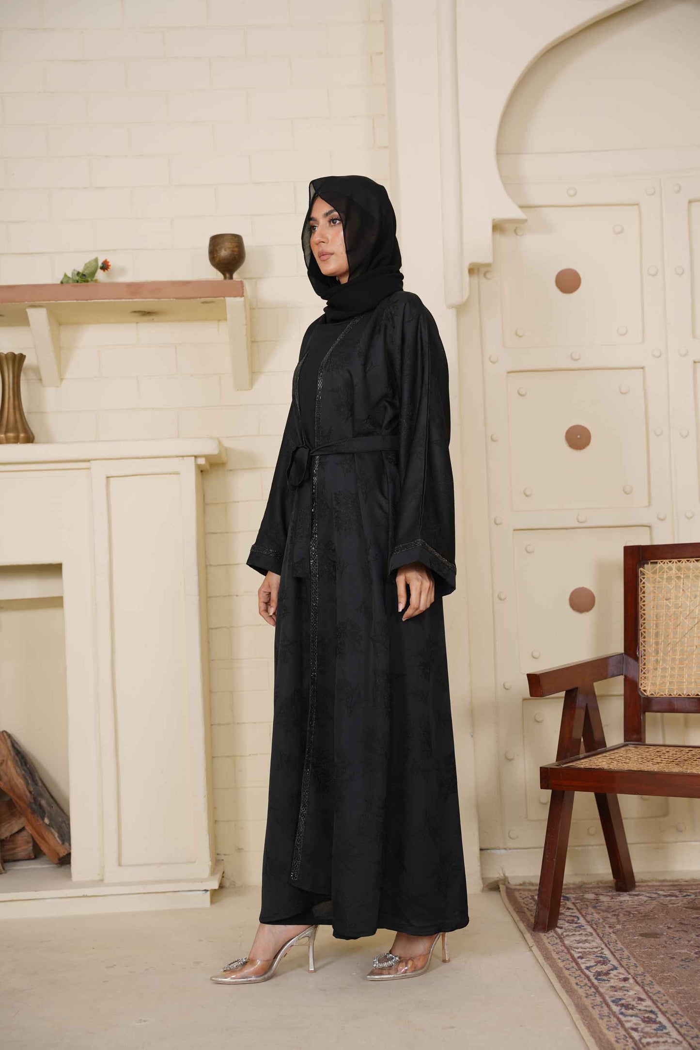 Elegant Black Abaya