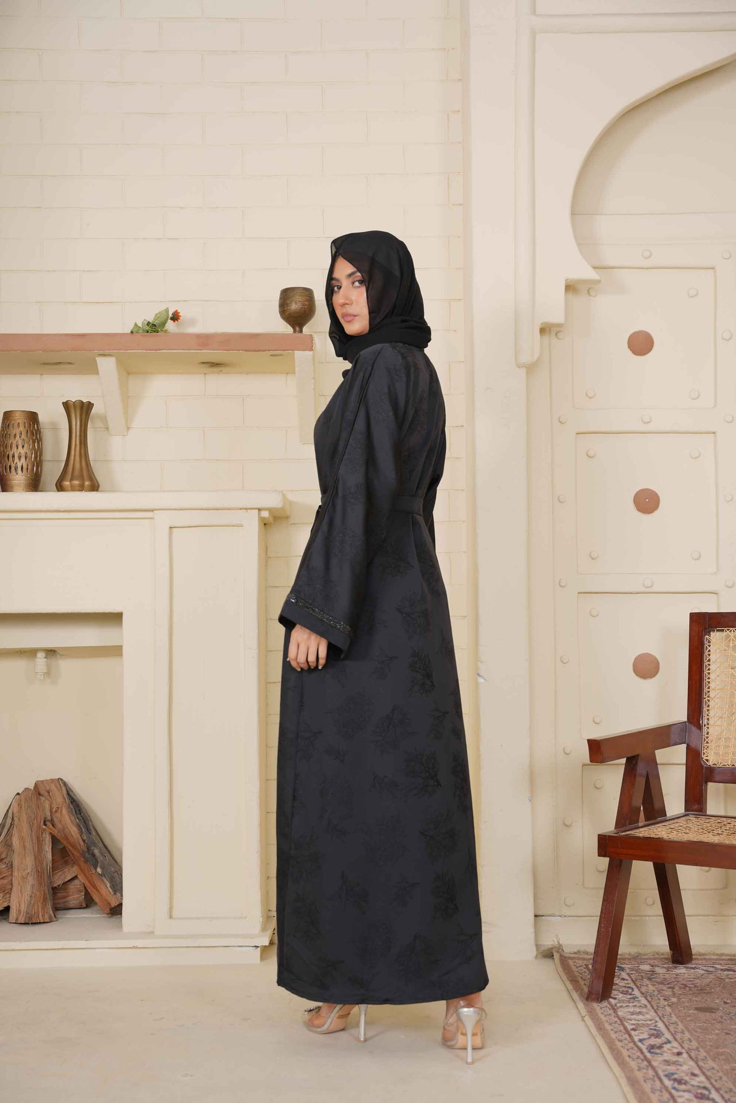 Elegant Black Abaya