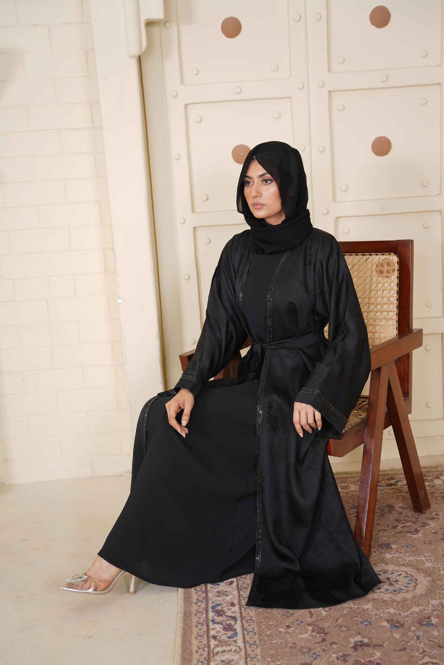 Elegant Black Abaya