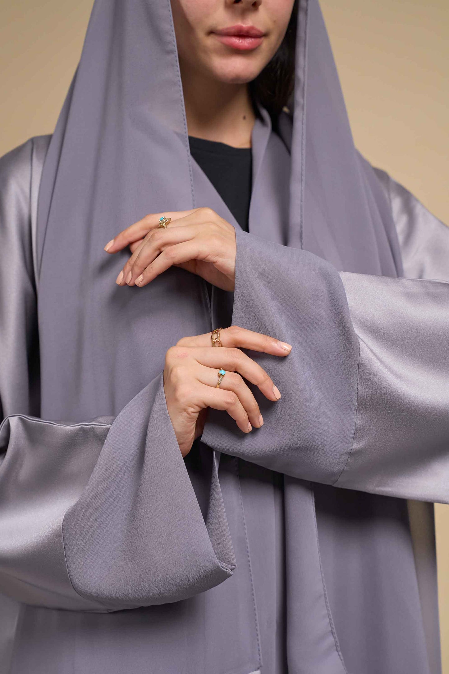 Lilac Abaya