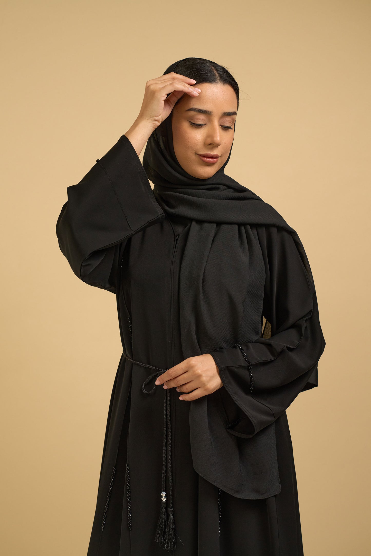 Midnight Serenity Abaya