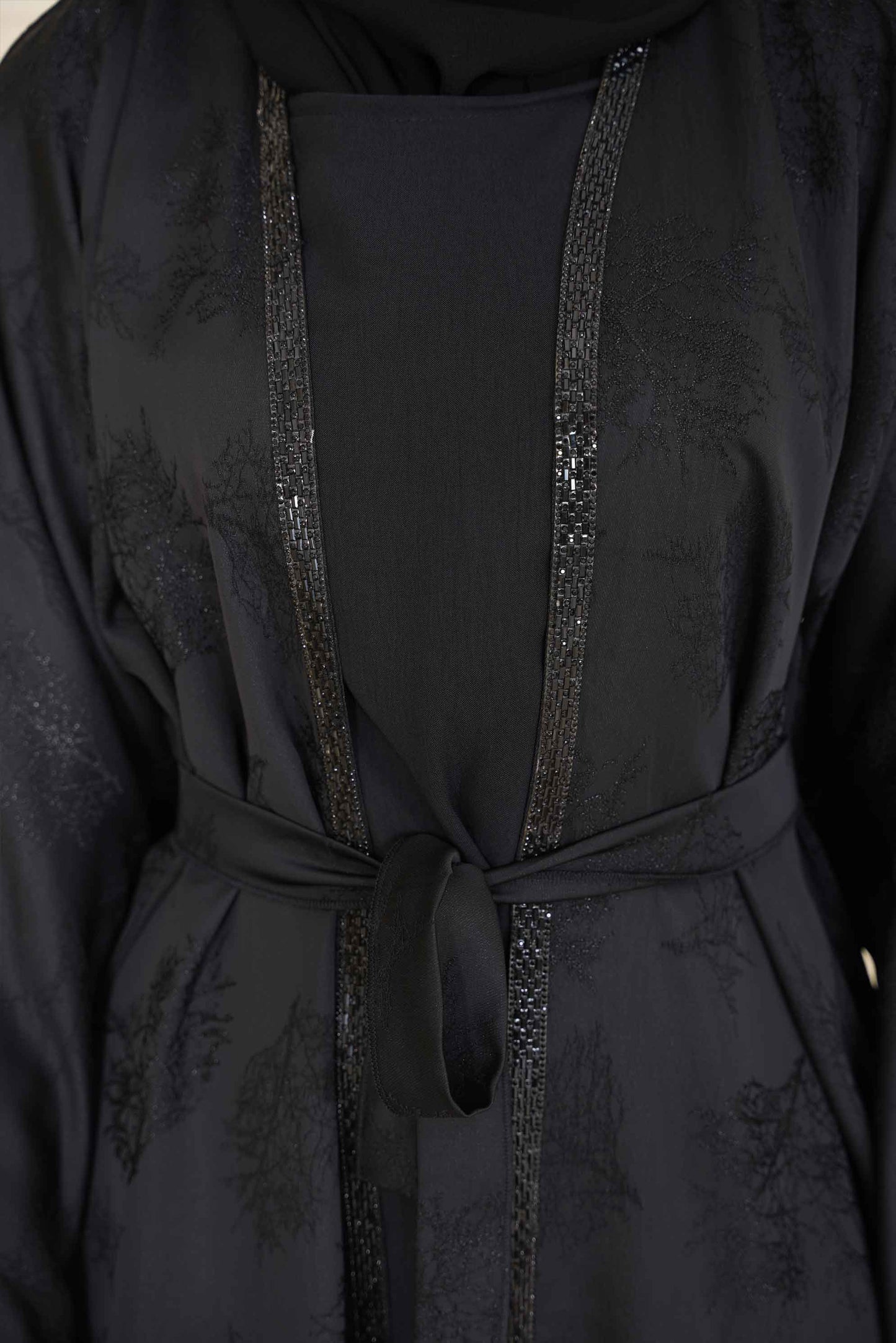 Elegant Black Abaya