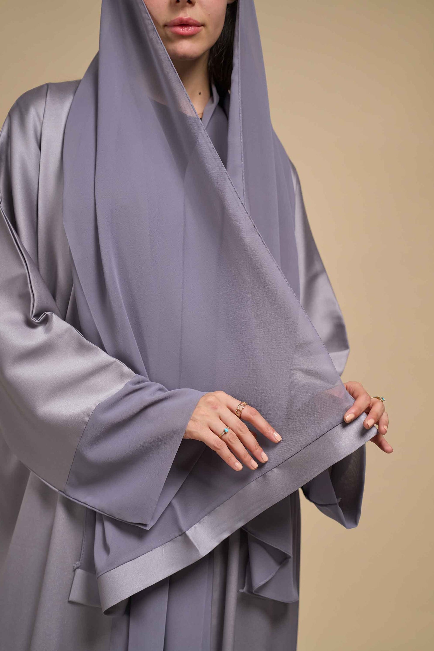 Lilac Abaya