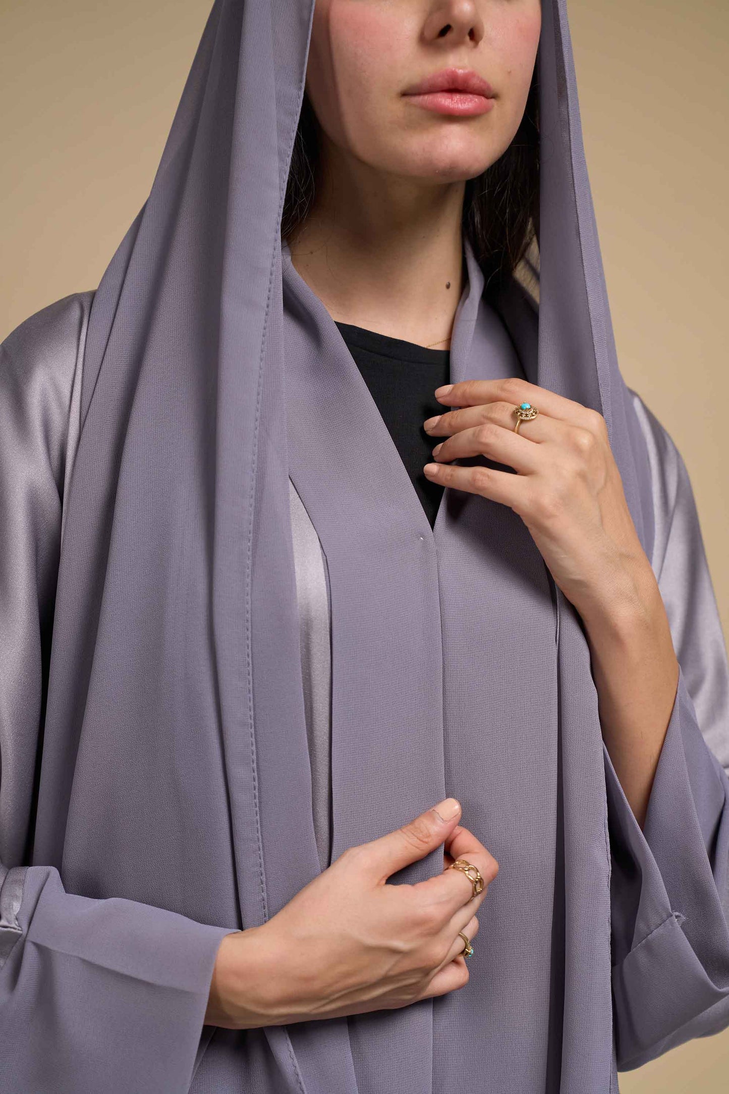 Lilac Abaya