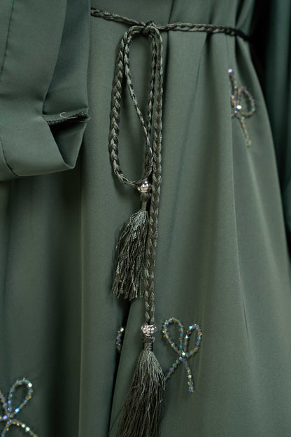 Emerald Green Abaya