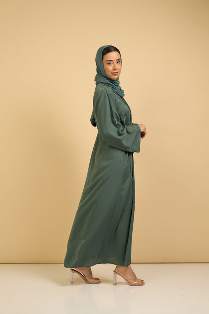 Emerald Green Abaya