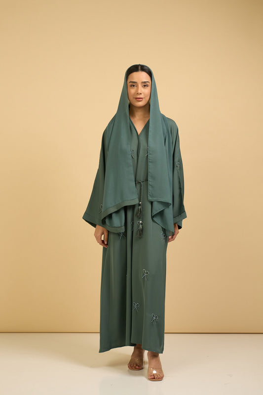 Emerald Green Abaya